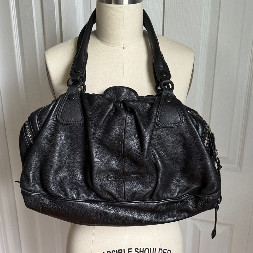 Black Cole Haan Satchel Bag - Picture 2 of 16